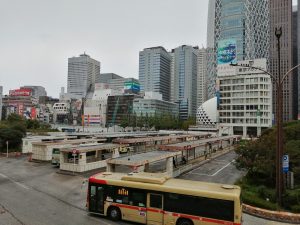 新宿駅西口バス乗り場
