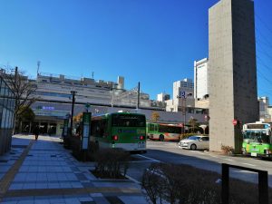 錦糸町駅ロータリー内(バス停)