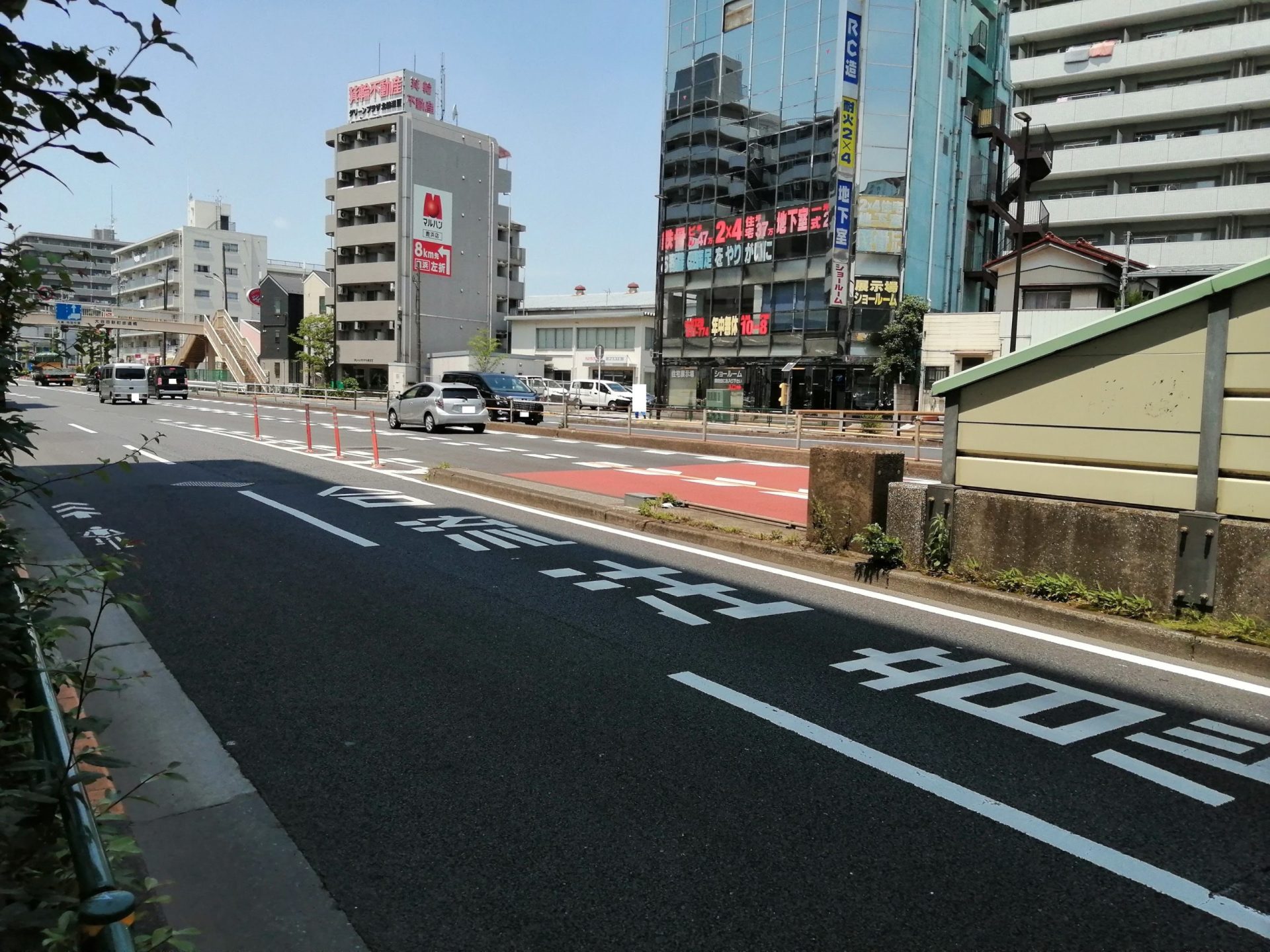 車線変更や合流が苦手な方は車庫入れも苦手?! 17 大谷田陸橋から環状七号線への合流 scaled
