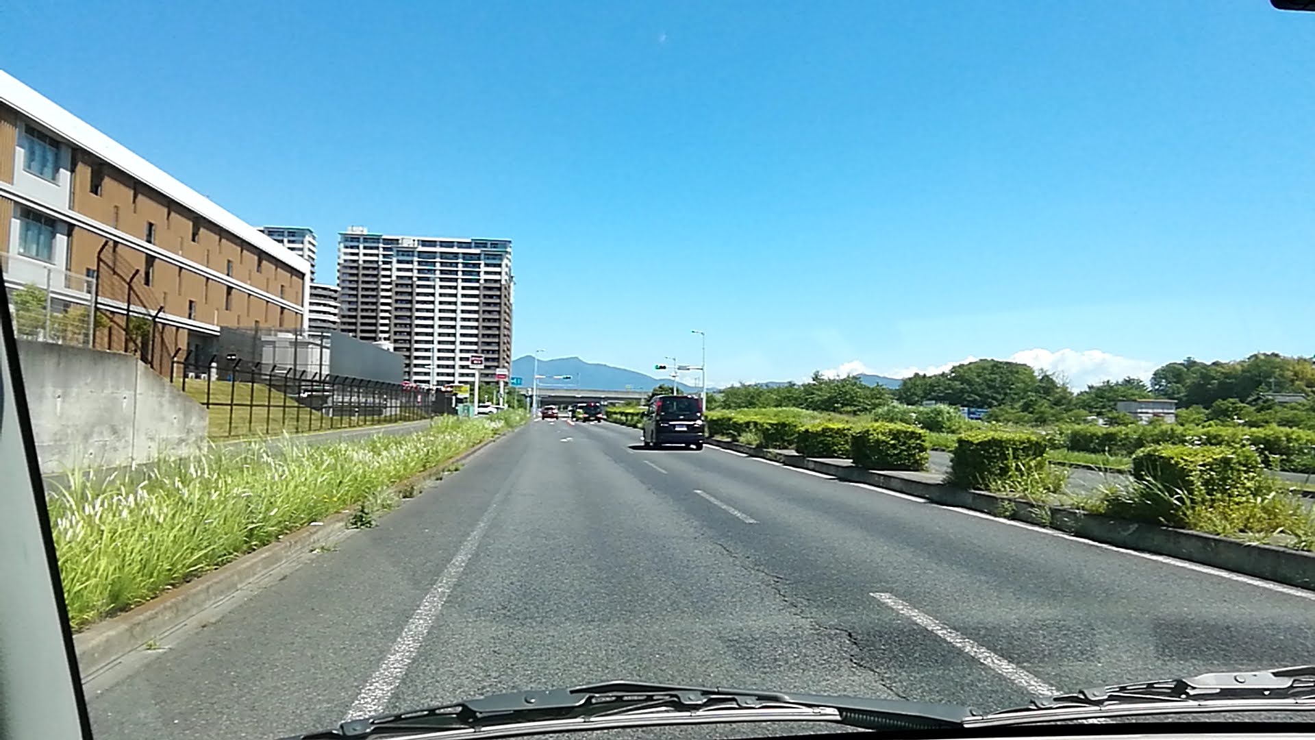 筑波山を望みながらのペーパードライバー講習