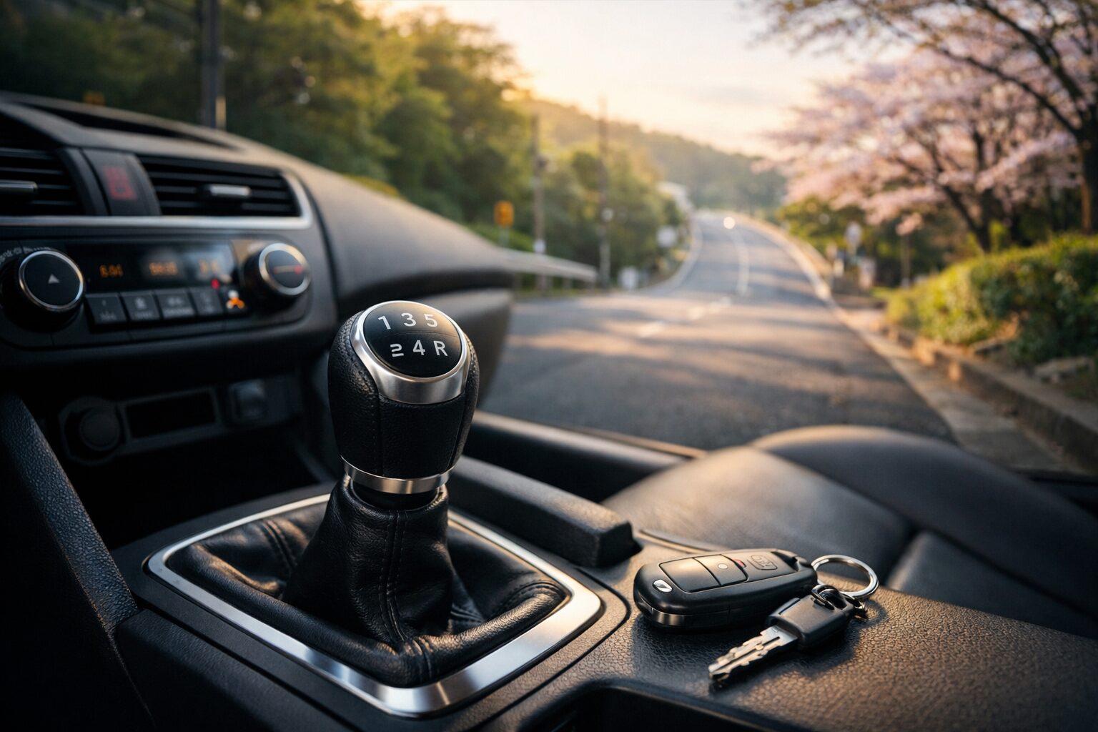 マニュアル車の練習