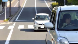 paperdriver crosswalk no signal