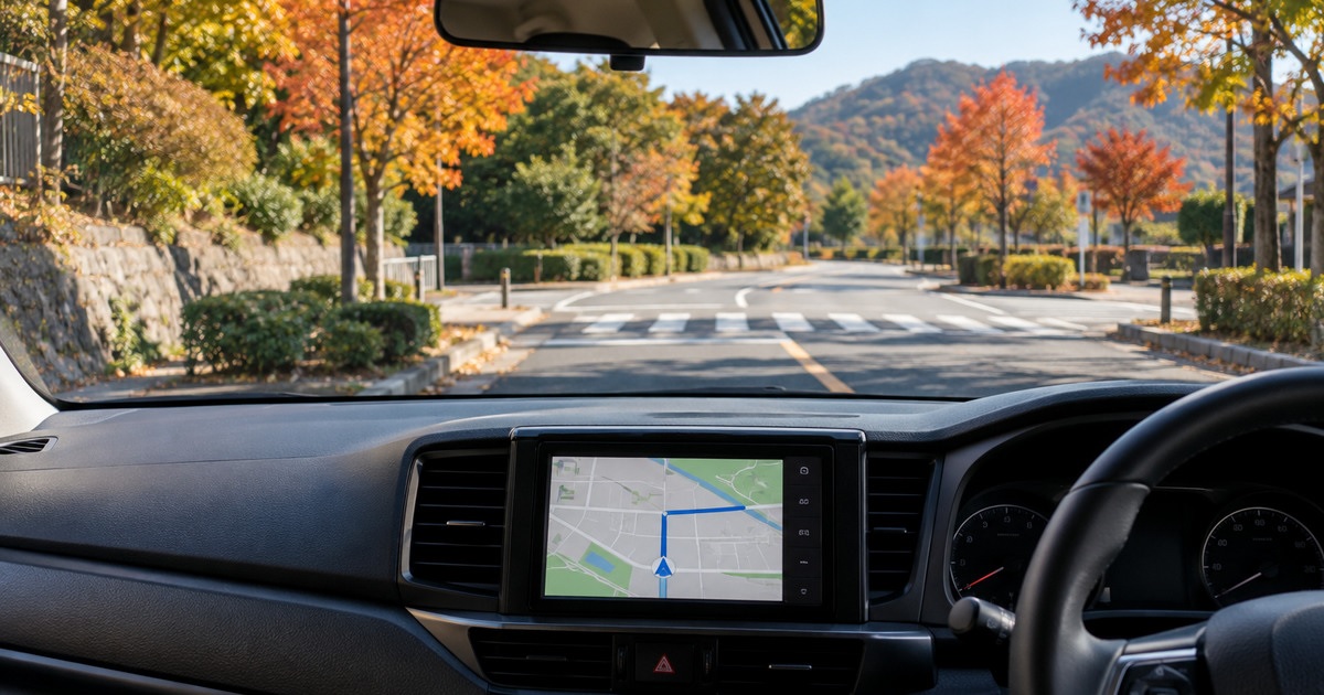 秋の行楽で道を間違えたら?ナビに焦らない運転のコツと出発前の準備 12 autumn navigation safe driving 20261030