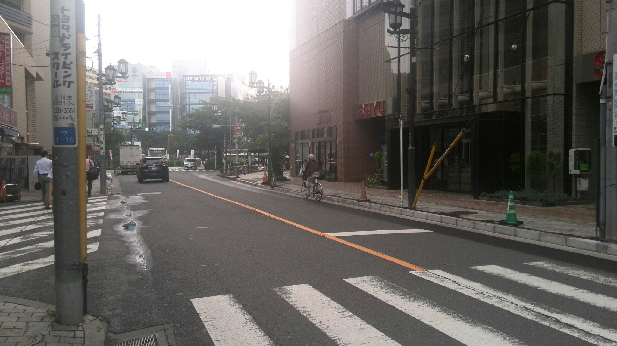 信号交差点の構造