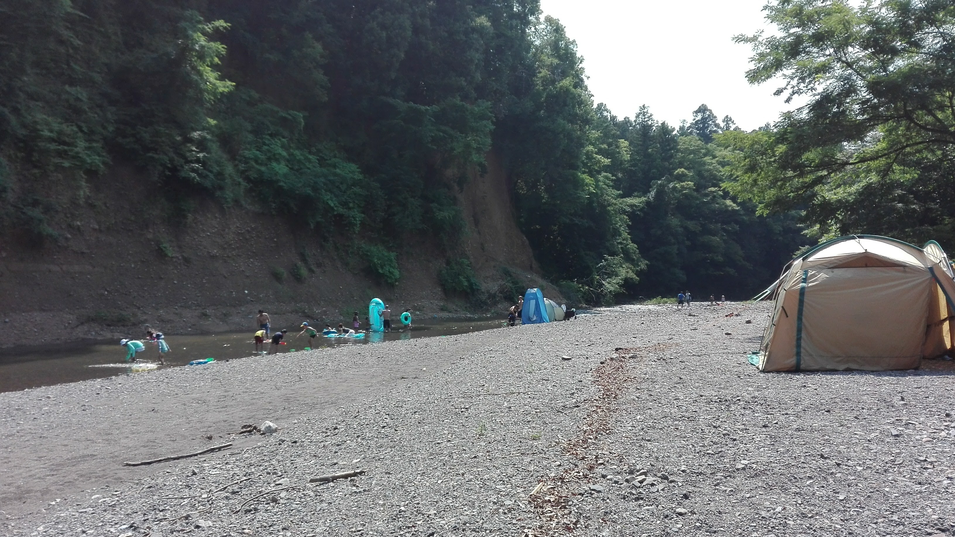 夏季レジャー利用