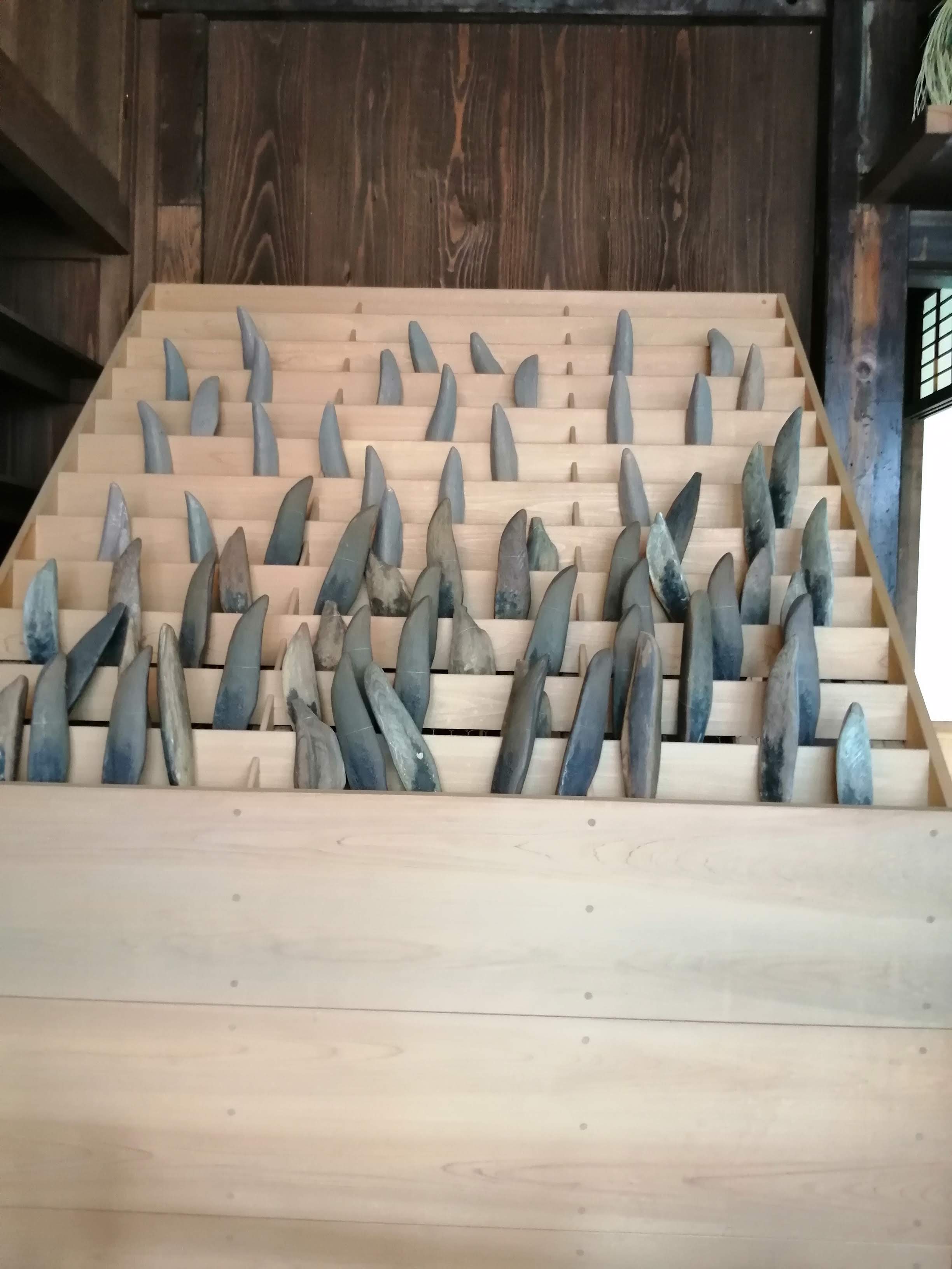 作業道具の展示