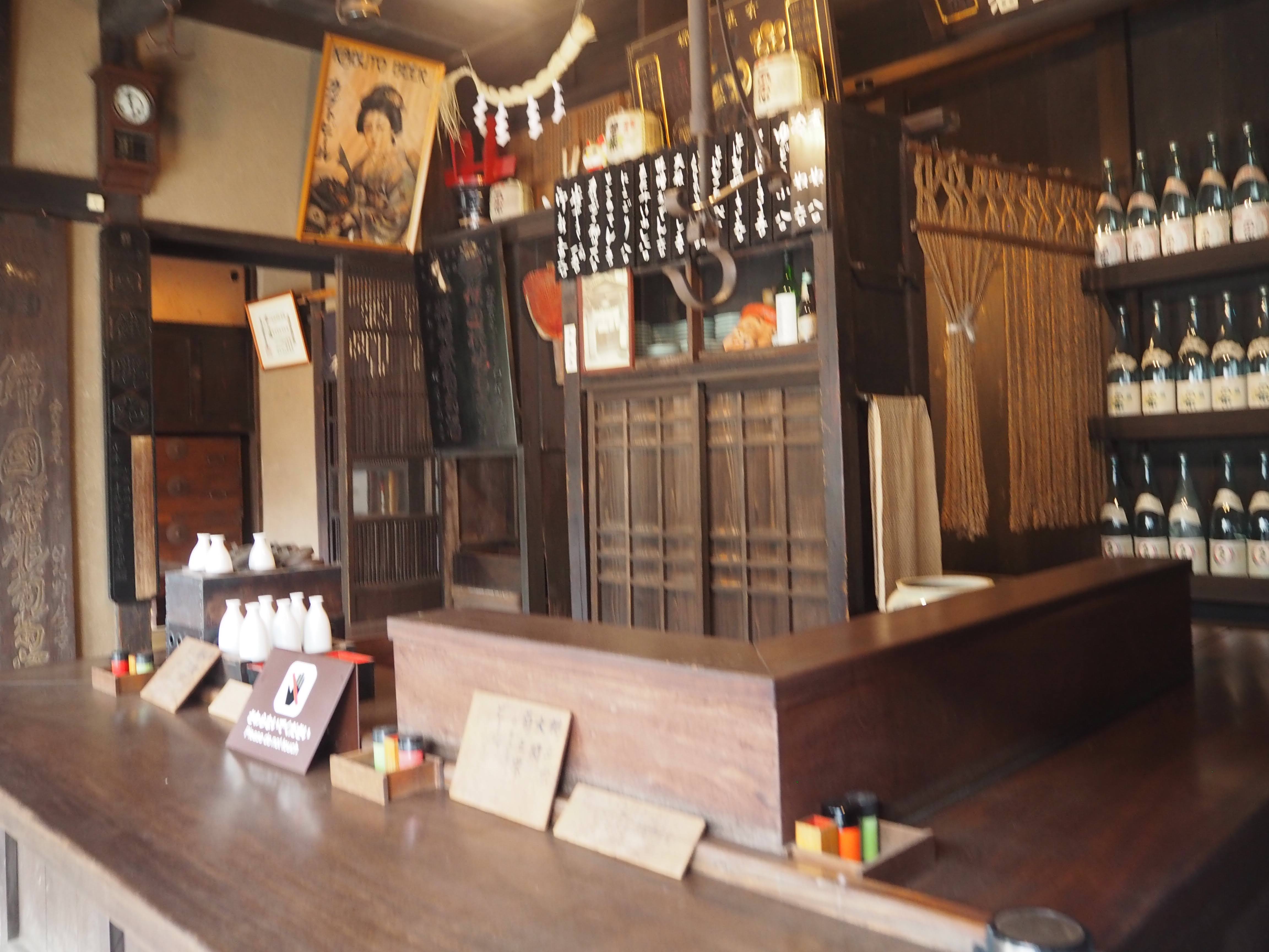 販売スペース内部