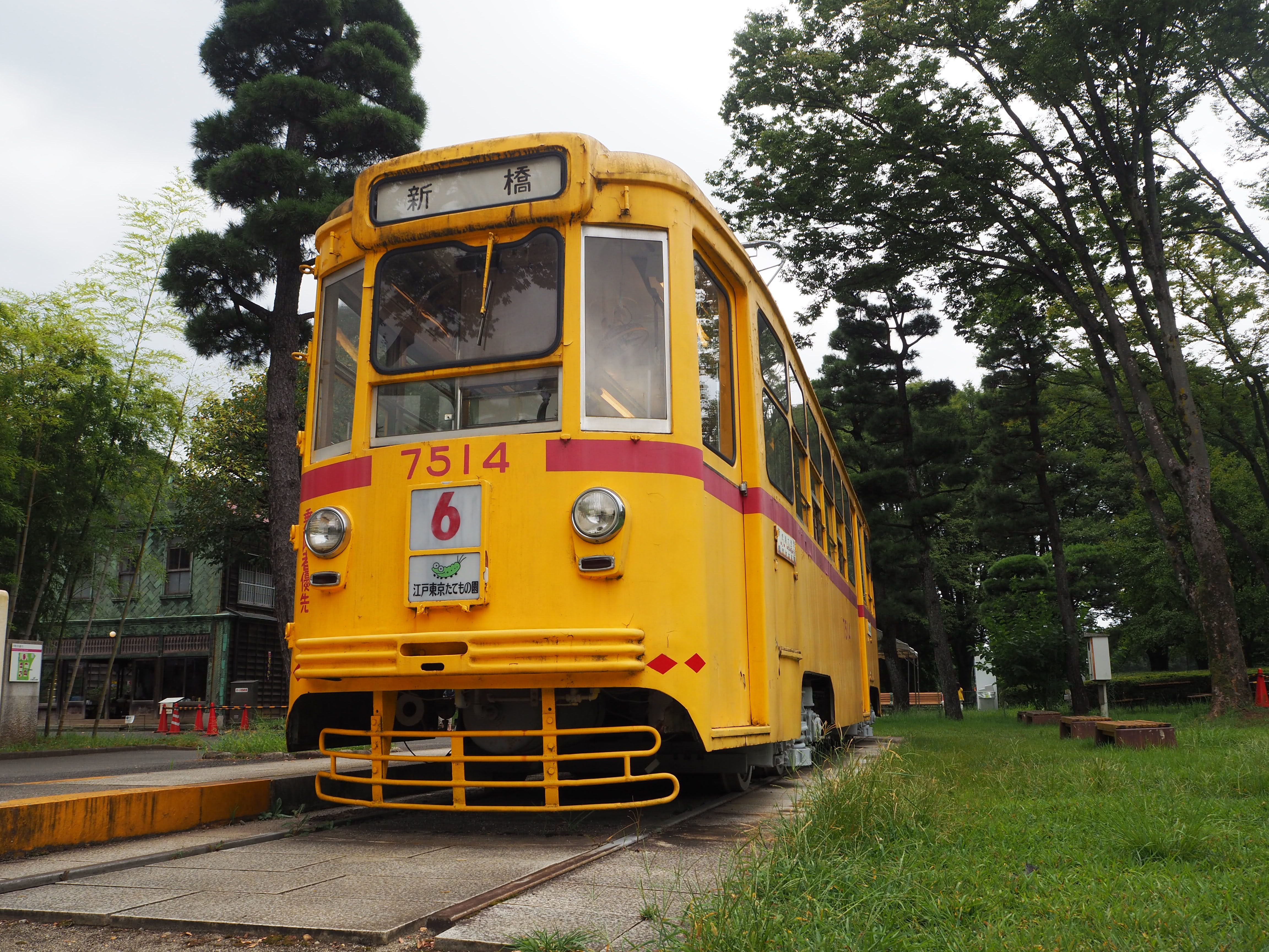 保存車両の様子