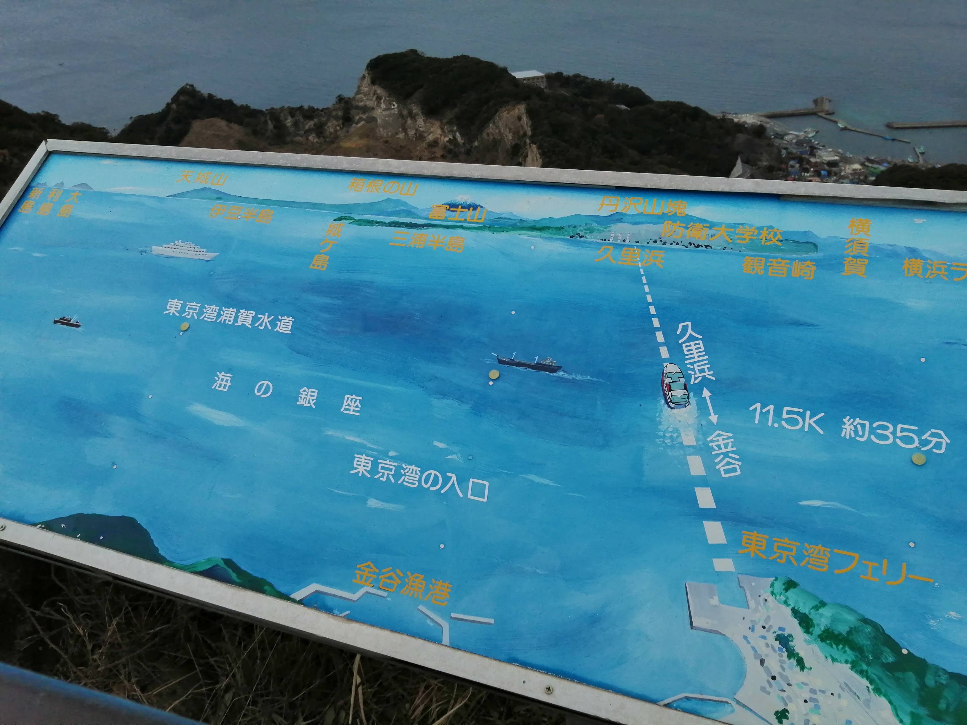 地形と見どころの表示