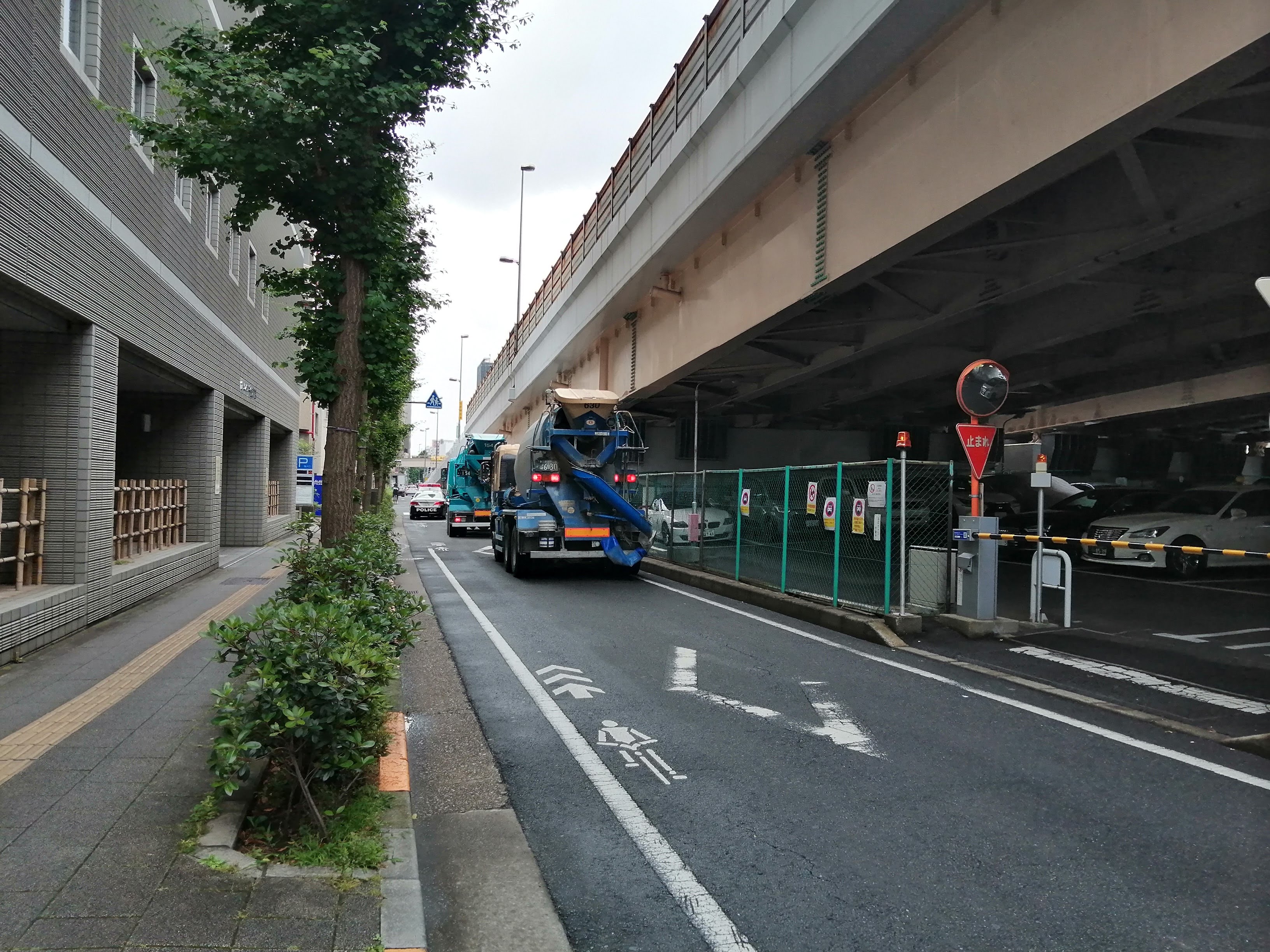 国道4号へ接続する地点