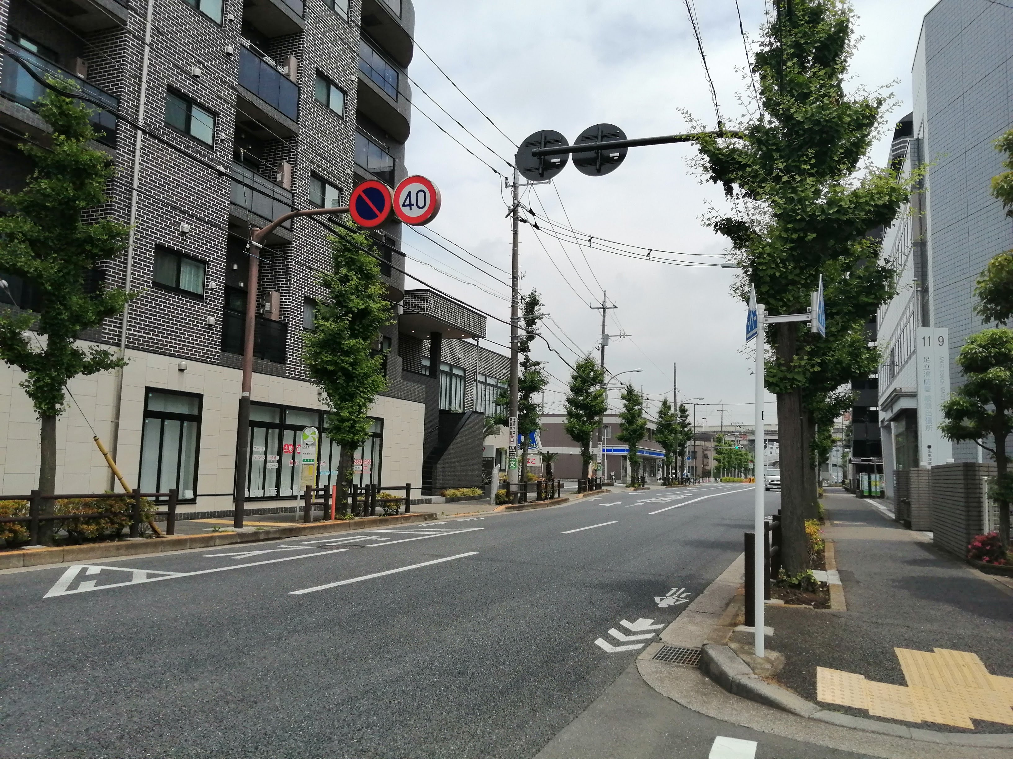 信号機と横断歩道