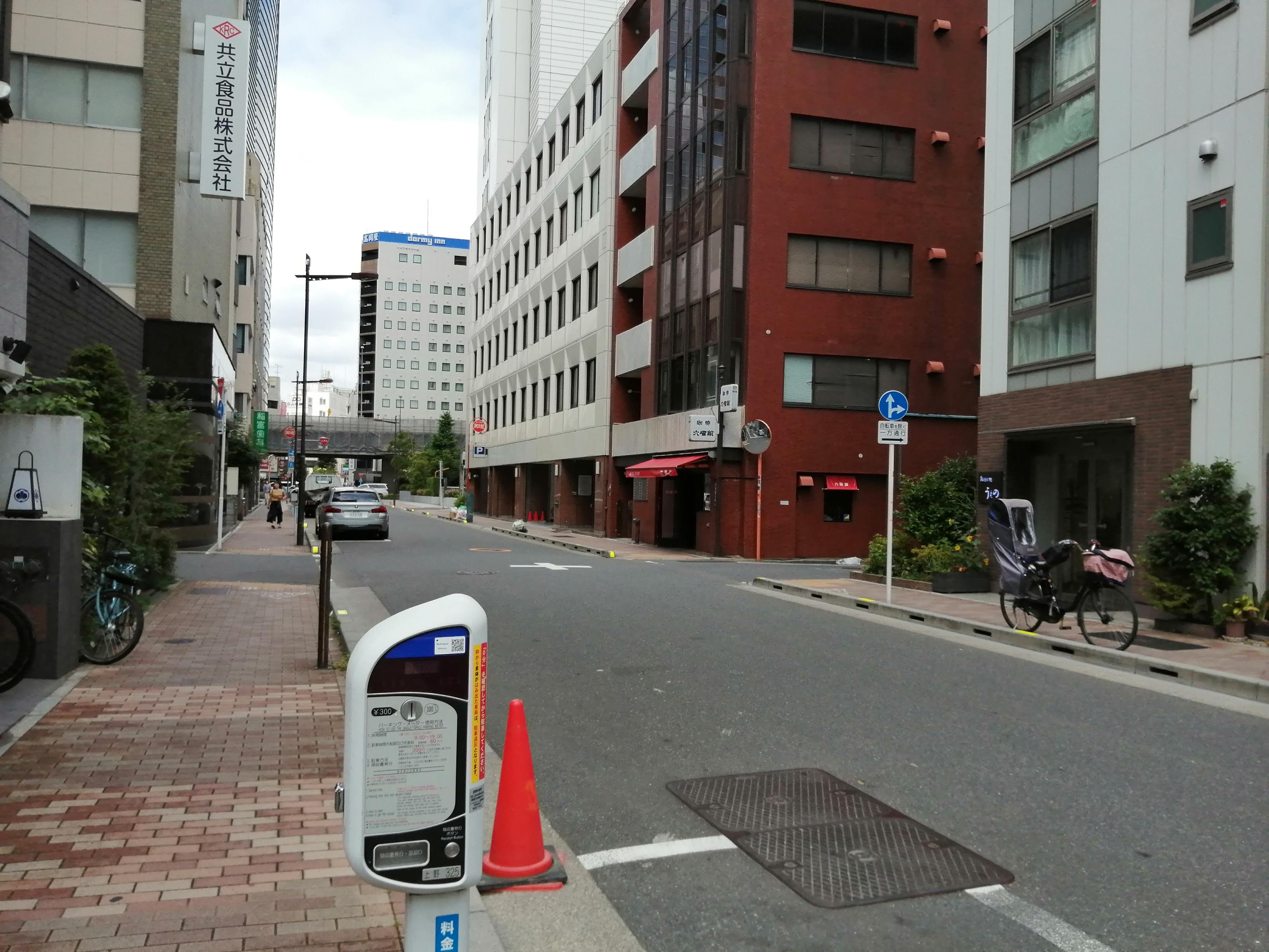 コインパーキング付近