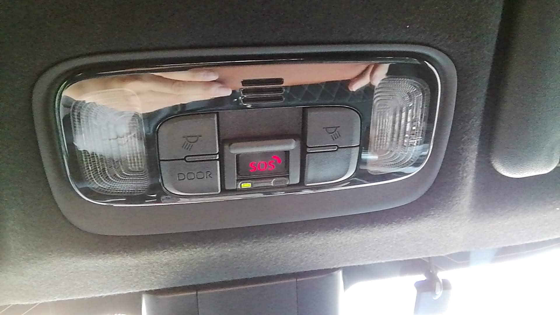 天井操作パネル