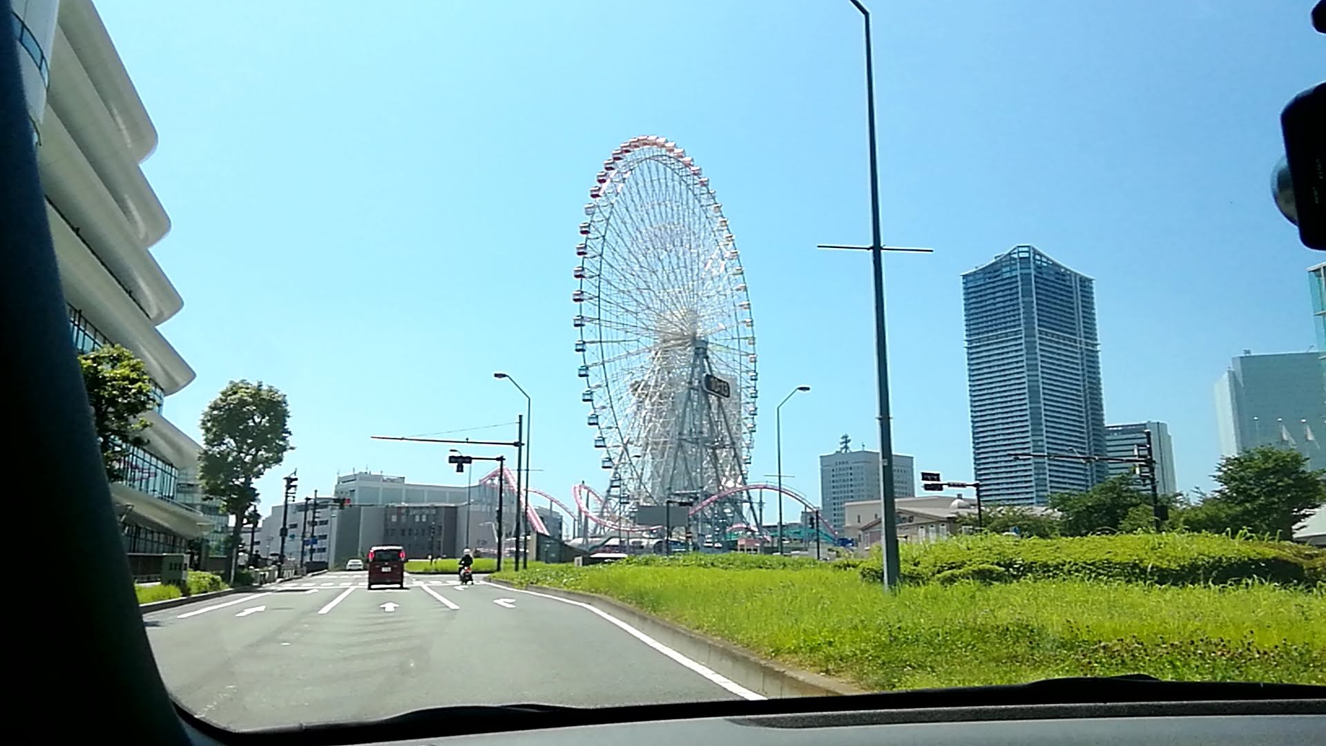 観覧車の見える区間