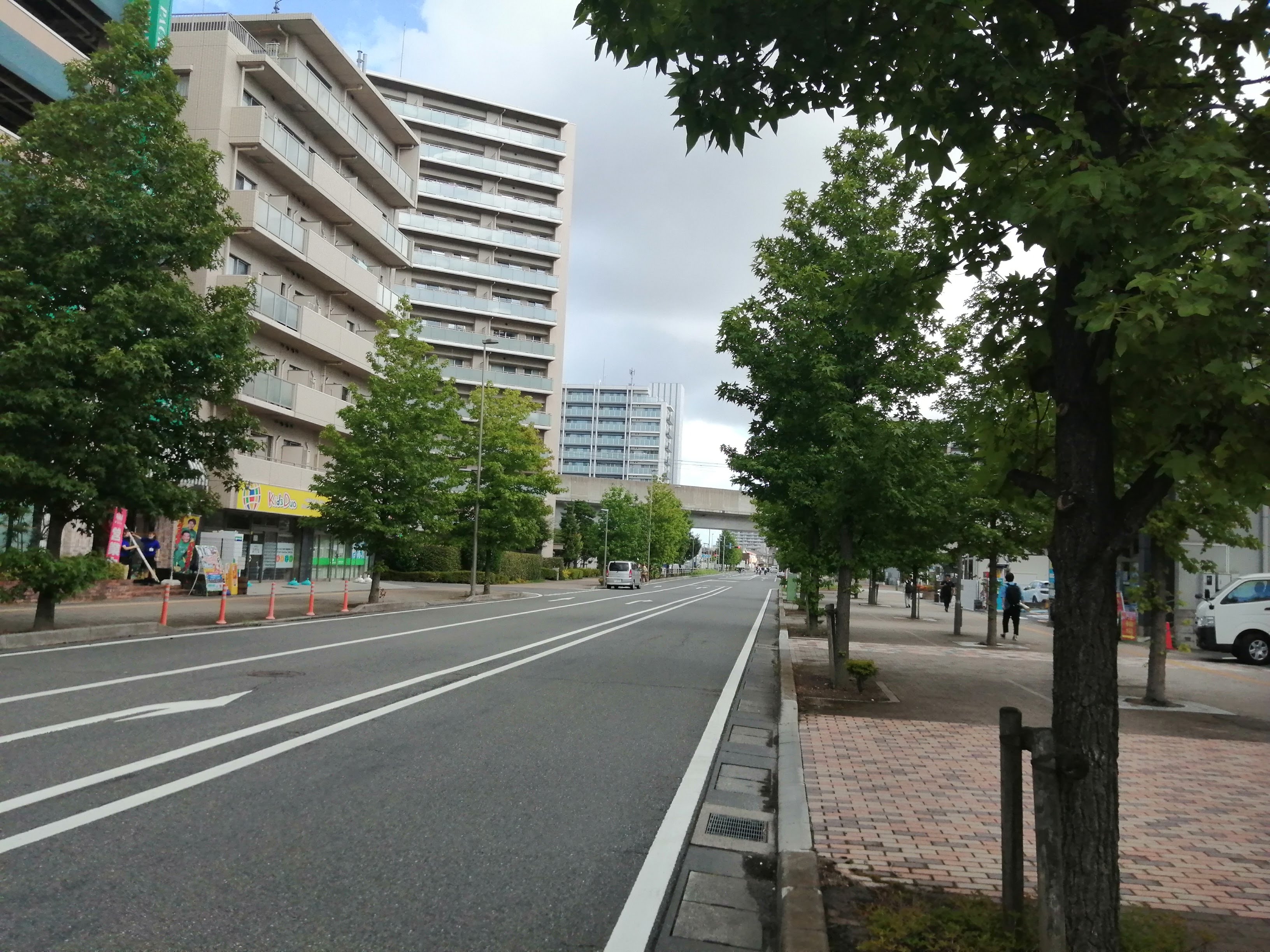 落ち着いた走行環境