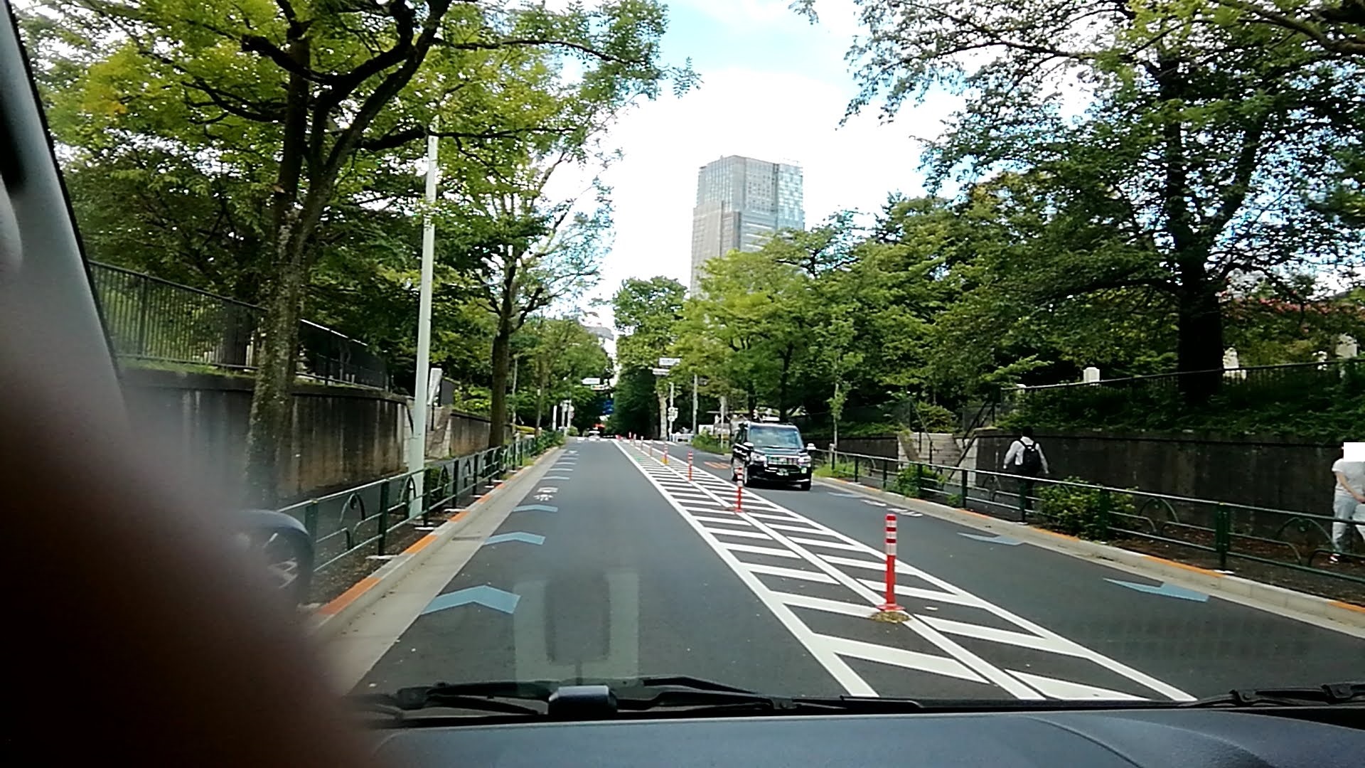落ち着いた道路