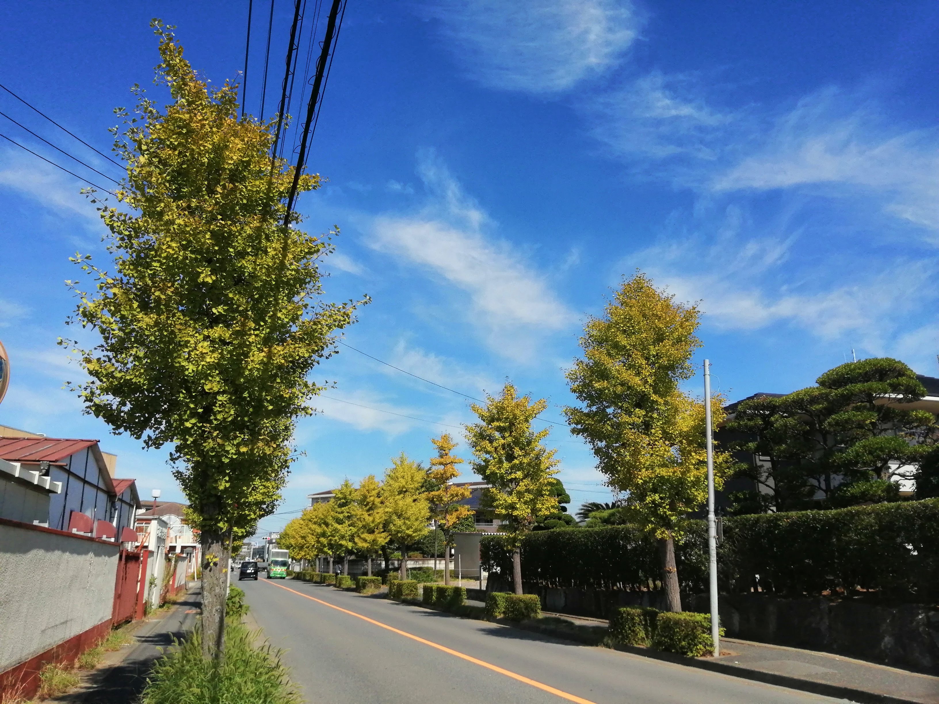 落ち着いた街並み