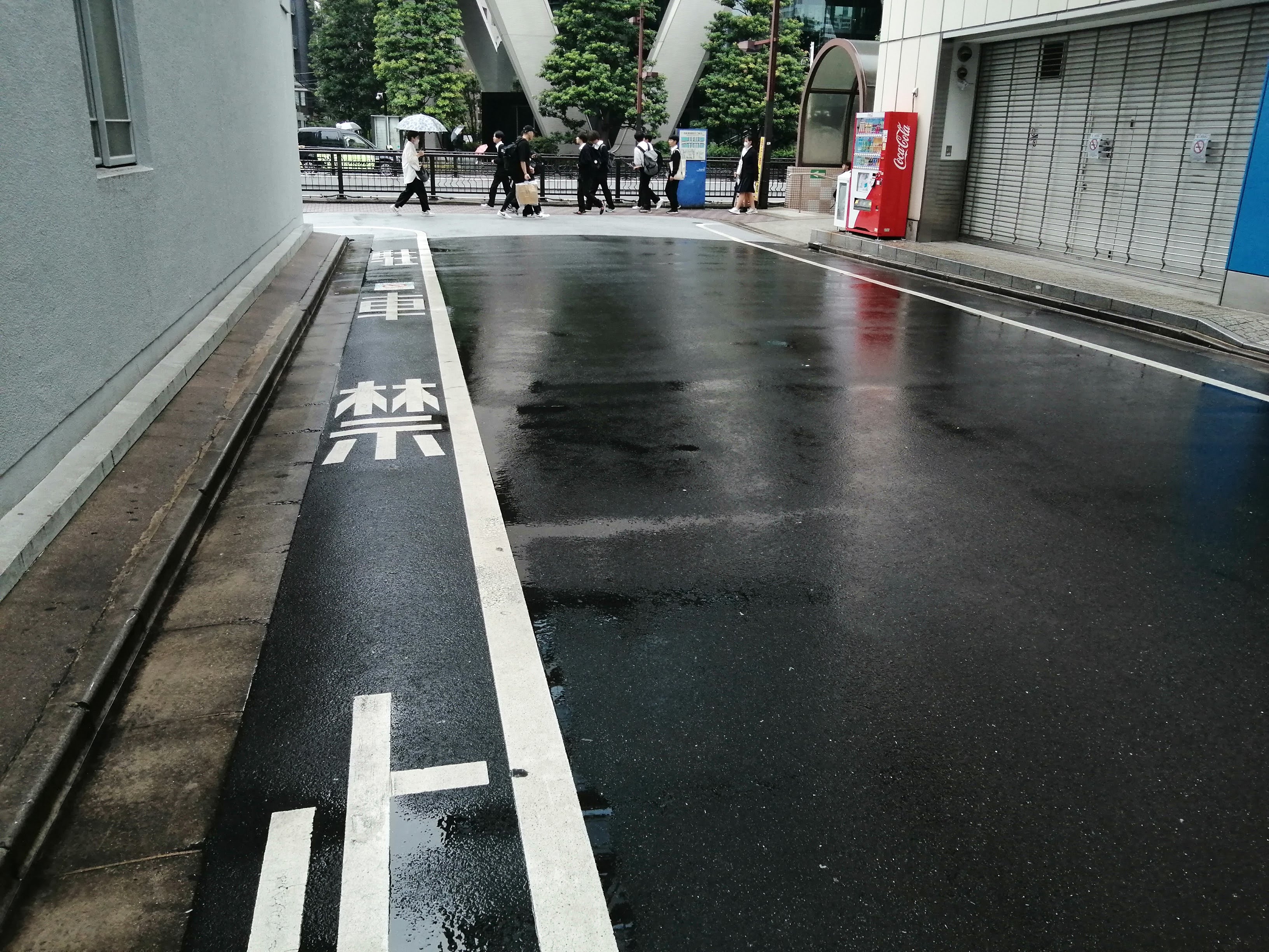 雨天時の視認性