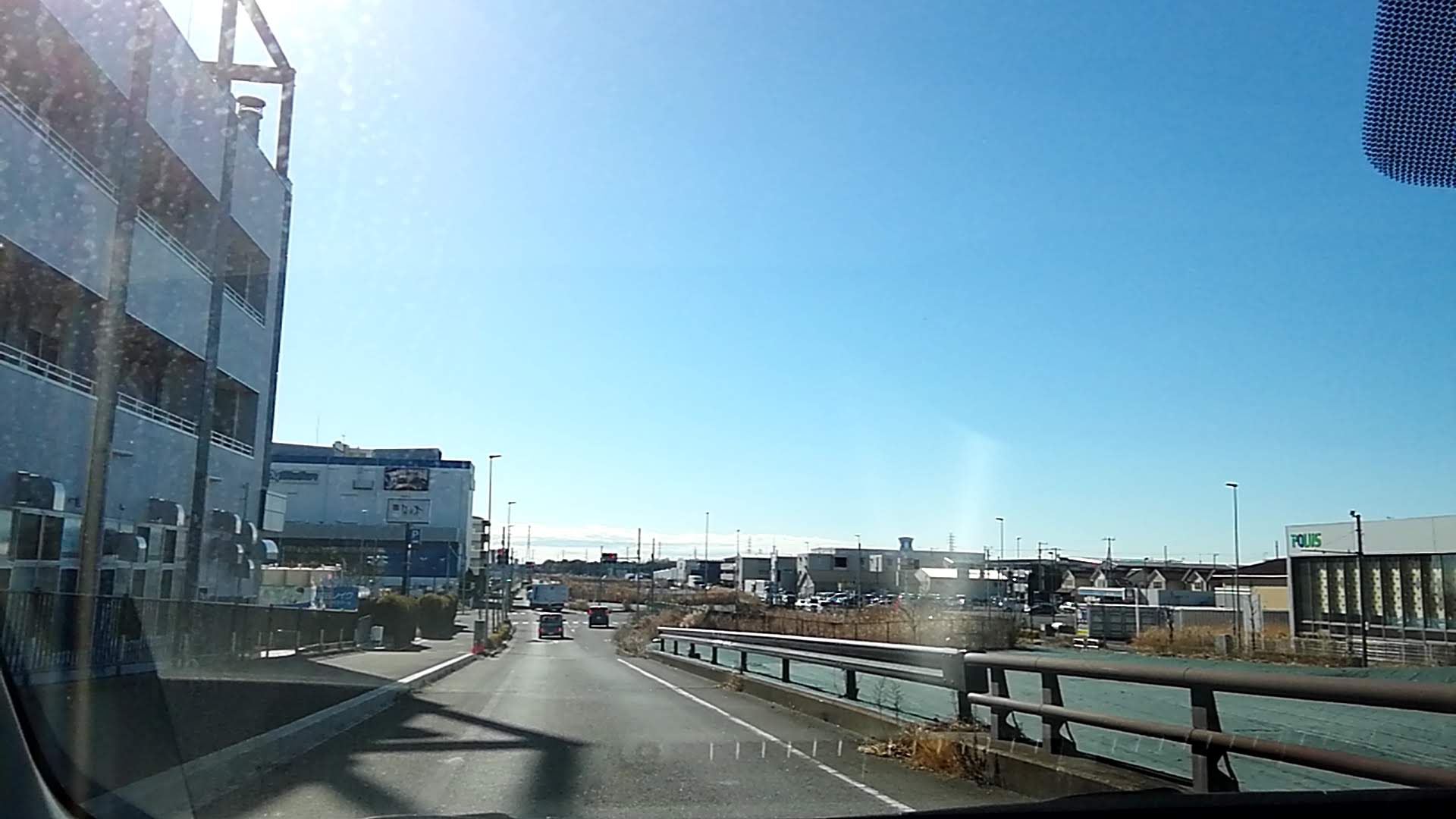 見通しの良い区間