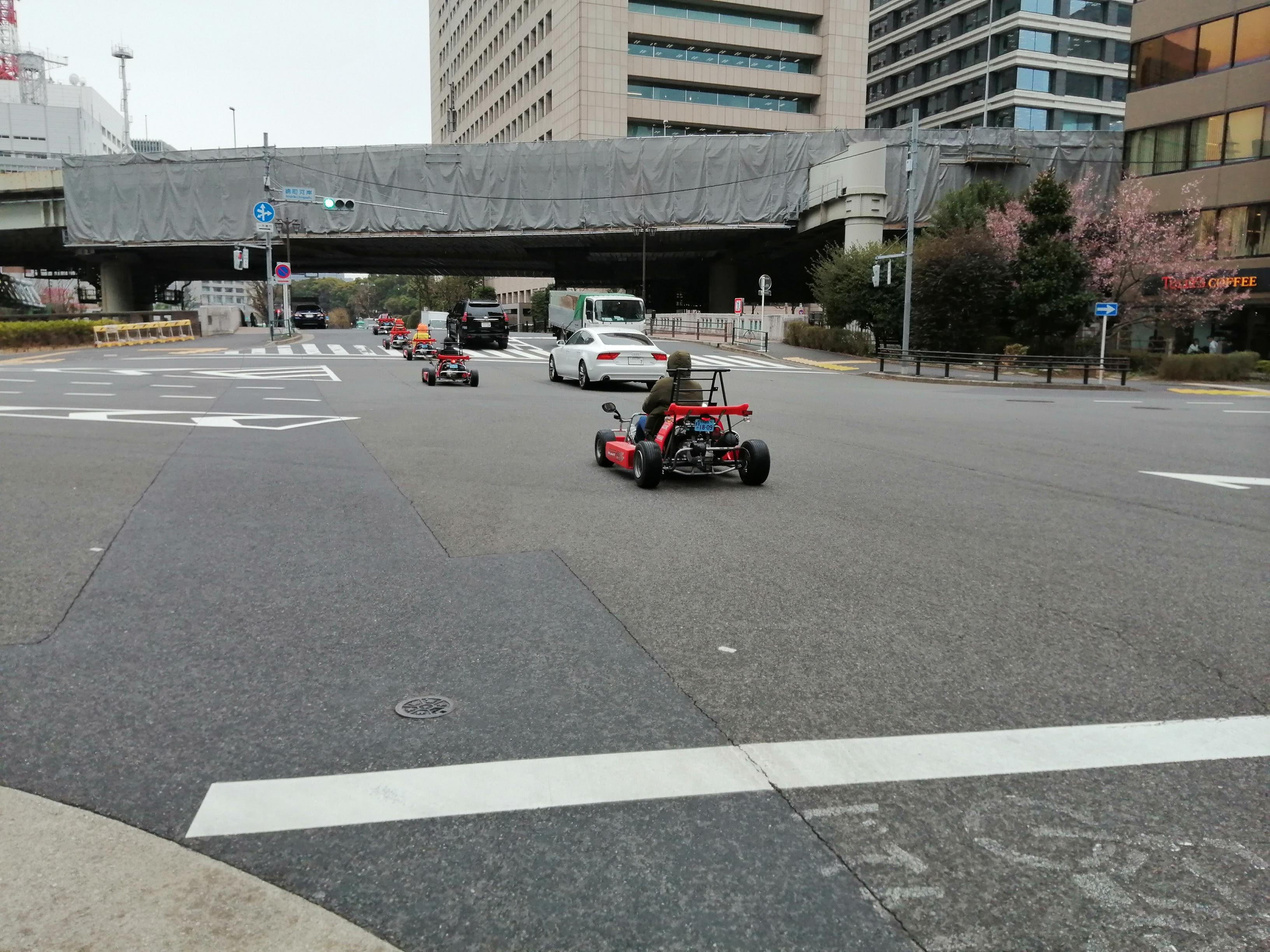秋葉原と御茶ノ水の境界にある広い交差点
