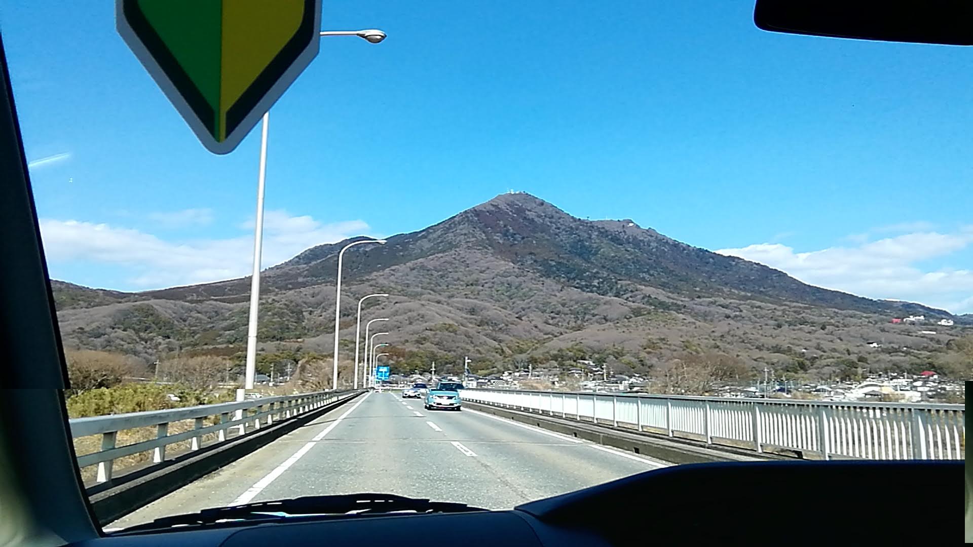 山麓に向かう上り区間