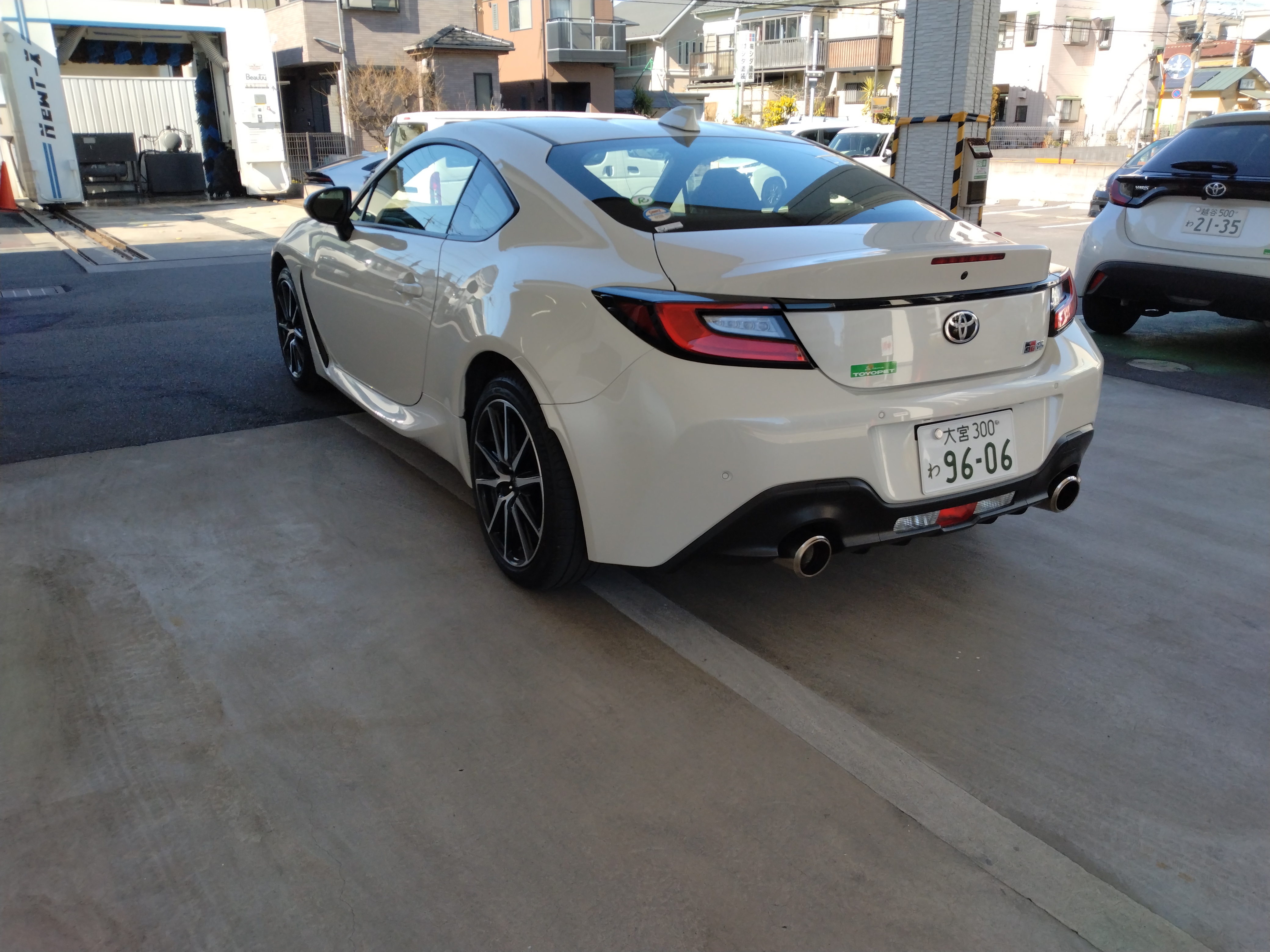 返却時の車両状態。