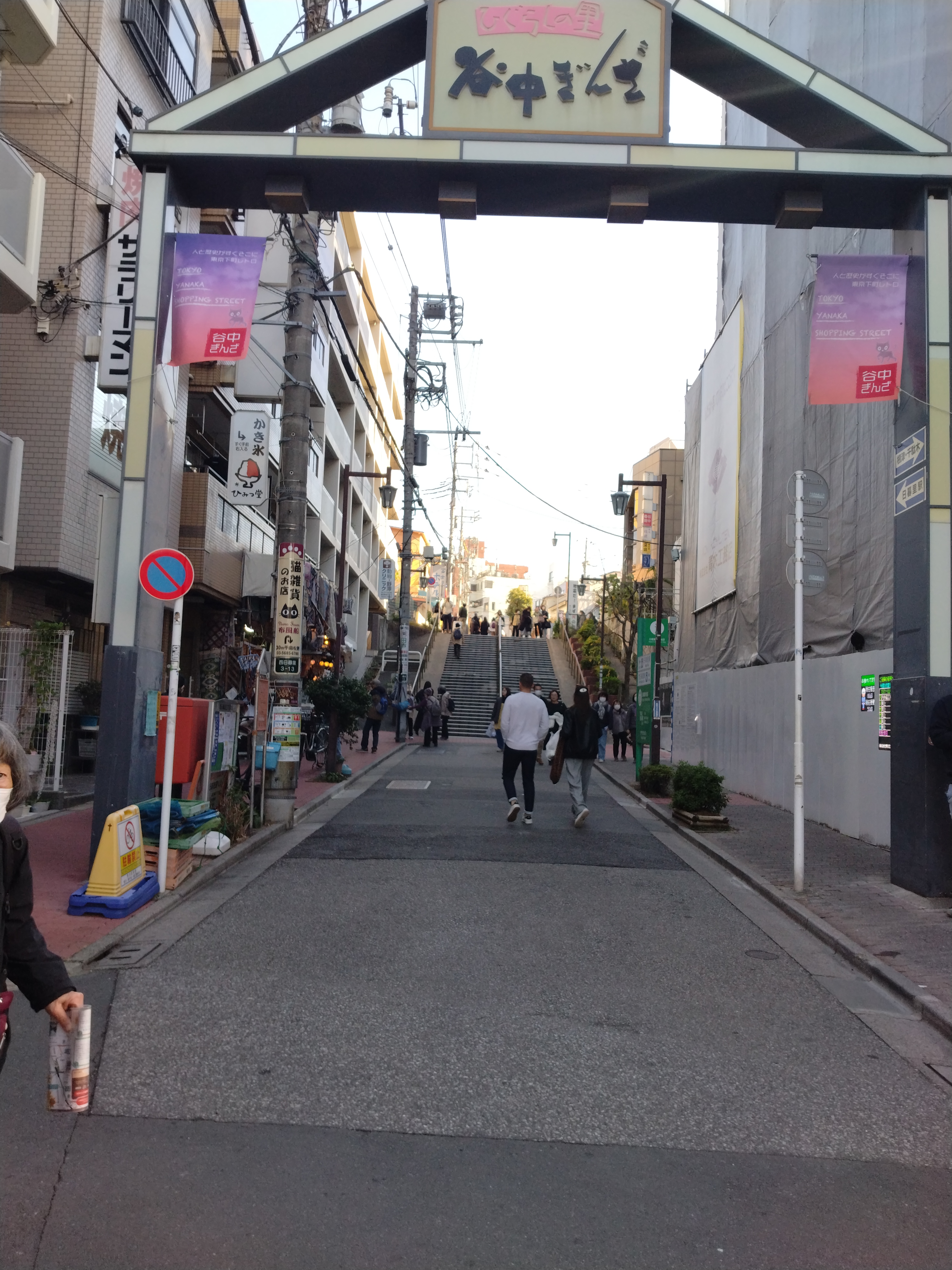 商店街の通路です。