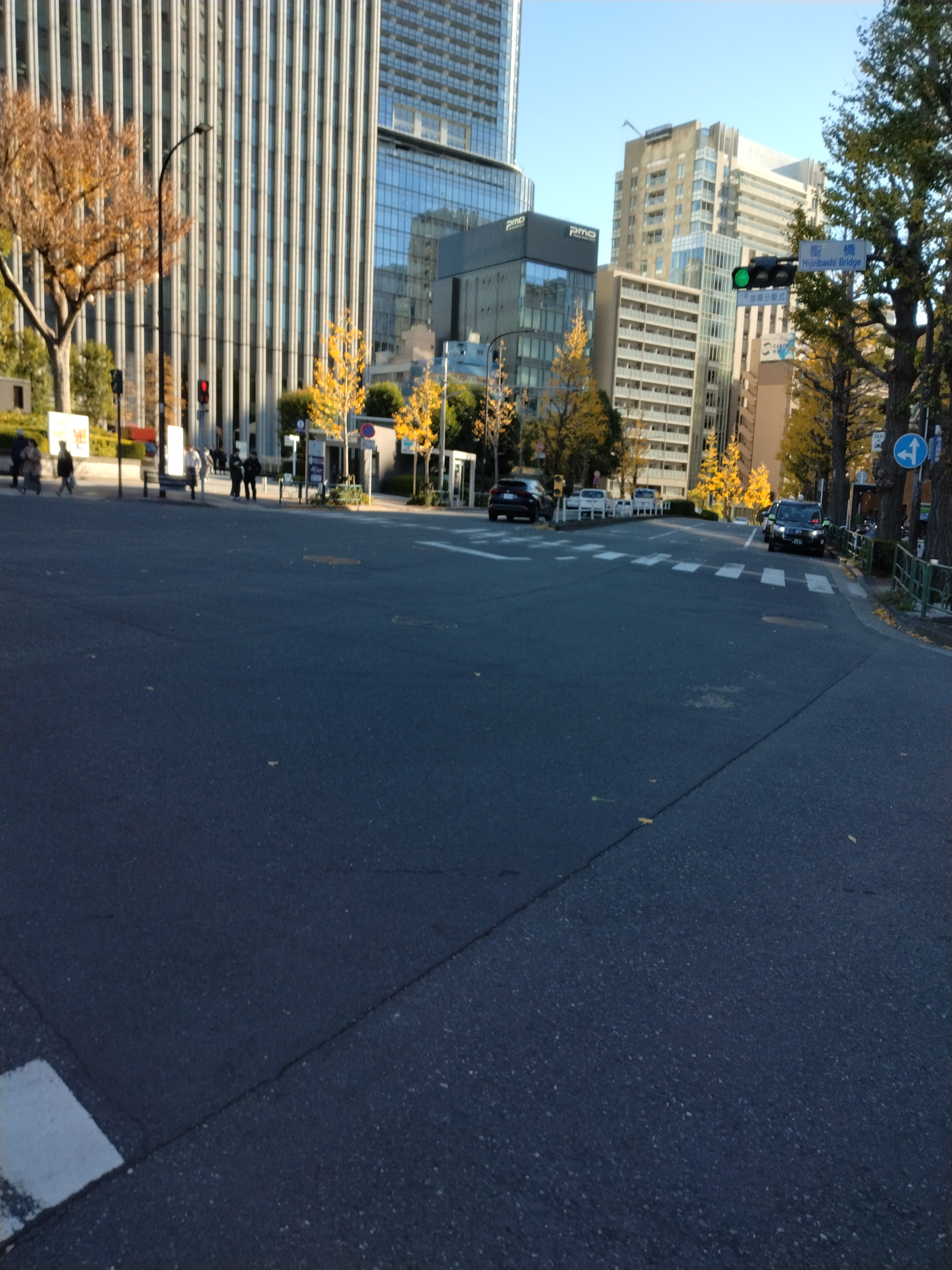 住宅街の落ち着いた歩道です。