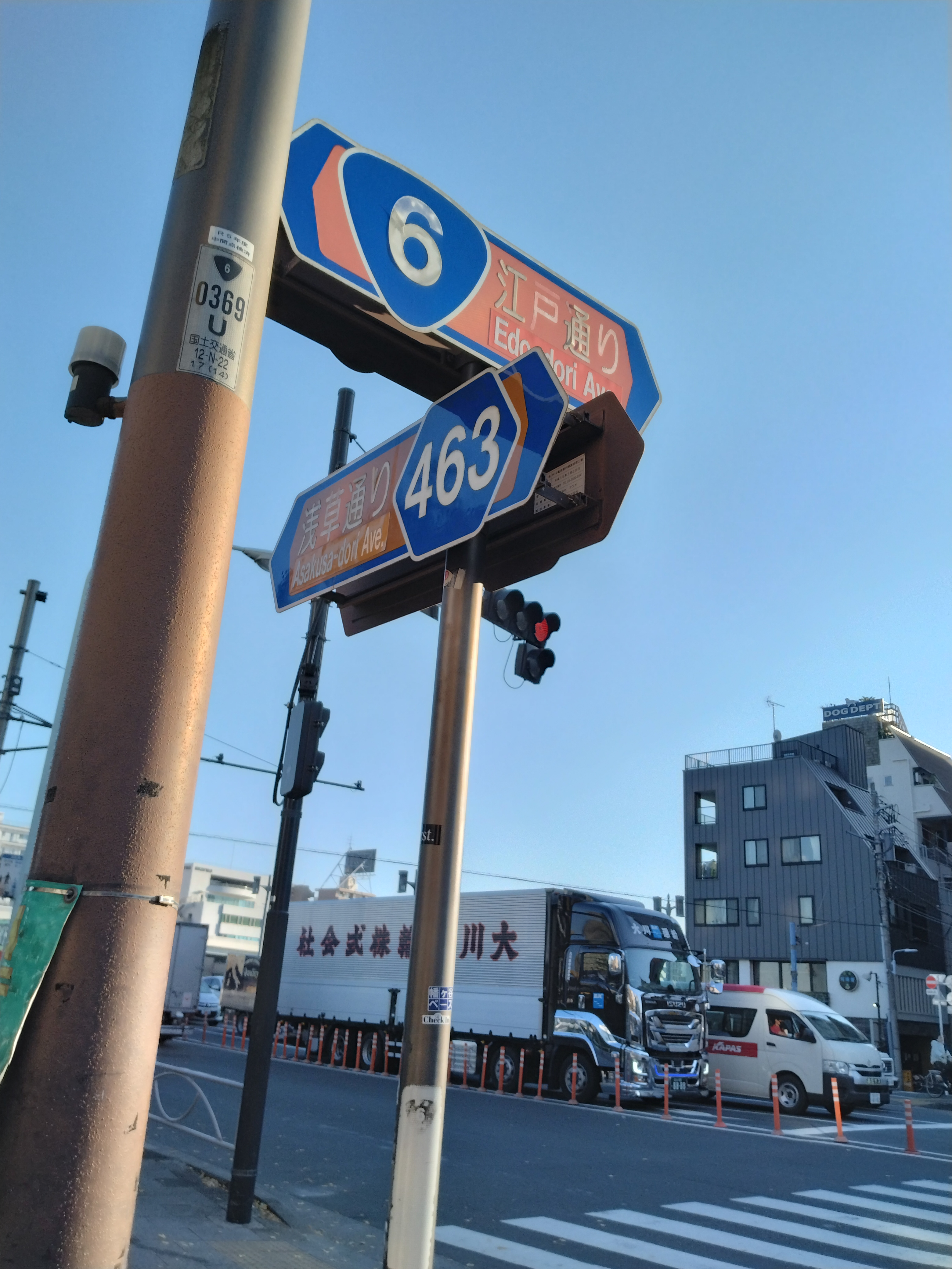 街の中心を示す標識